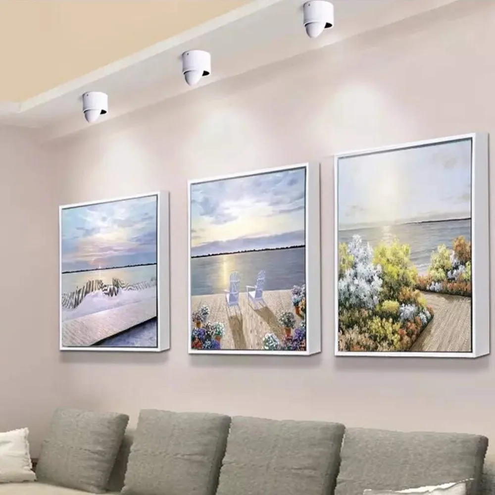 Поверхностный монтаж в помещении 15 Вт/9 Вт/7 Вт/5 Вт Светодиодный светильник COB