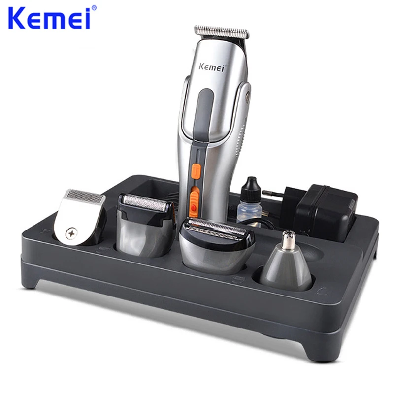 

KEMEI KM-680A ProfessionalCutter Electric Hair Clipper Rechargeable Hair Trimmer Shaver Razor Cordless Adjustable Clipper
