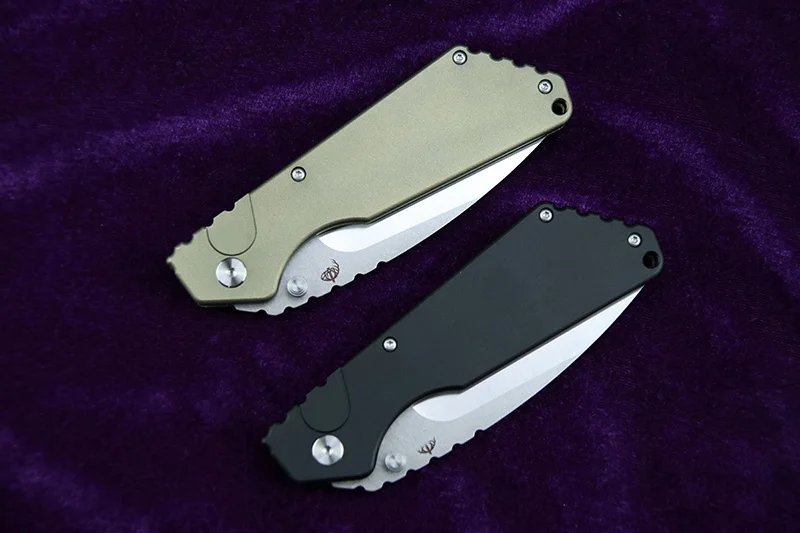 

New PT SNG folding knife 154CM blade aluminum handle camping hunting fishing pocket tactics fruit knives adventure EDC tools