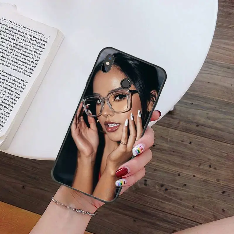

Becky G famous American rapper Phone Case For Xiaomi Redmi note 7 8 9 t max3 s 10 pro lite Luxury brand shell funda coque