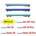 Боковая кнопка регулировки громкости 10 шт.лот + кнопка включениявыключения питания для Xiaomi Mi 10  Mi 10 Pro  Mi 10T Liteдля Redmi Note 10 Pro