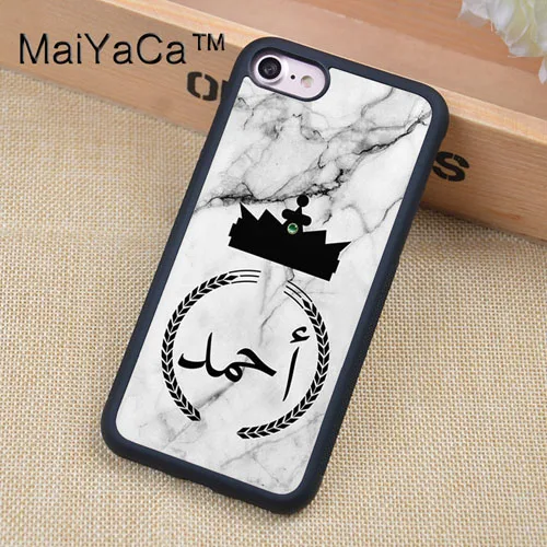 2851 Чехол MaiYaCa с изображением серого мрамора в арабском стиле на заказ для iphone XR XS MAX 11 Pro MAX X 6 6S 7 8 Plus 5S задняя крышка - Цвет: 2851