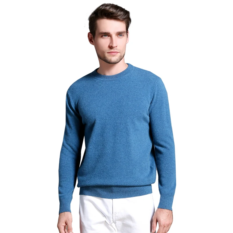 

Мужской зимний свитер FAKUNTN 2021, трикотажные джемперы из 100% чистого кашемира