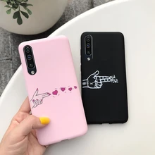 Матовый чехол для Samsung A30s мягкий из ТПУ милый тонкий Galaxy A50s A30 s A 30