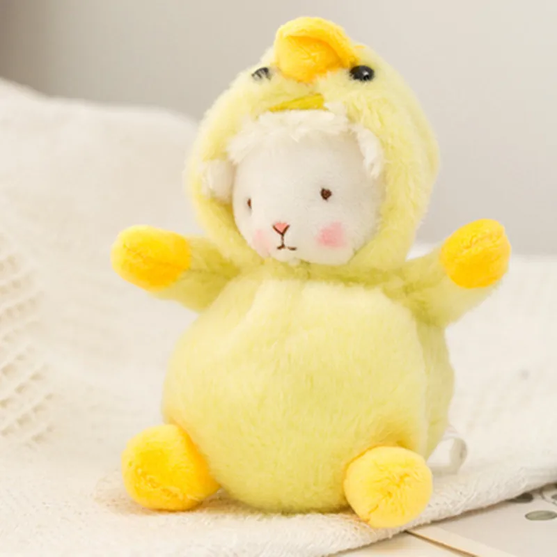Милая плюшевая игрушка-перекрестник кукла из ягненка кролик лягушка мягкая