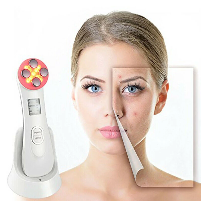 Лучший 5 в 1 уход за кожей лица время мастер анти старения RF Лица Тонизирующий