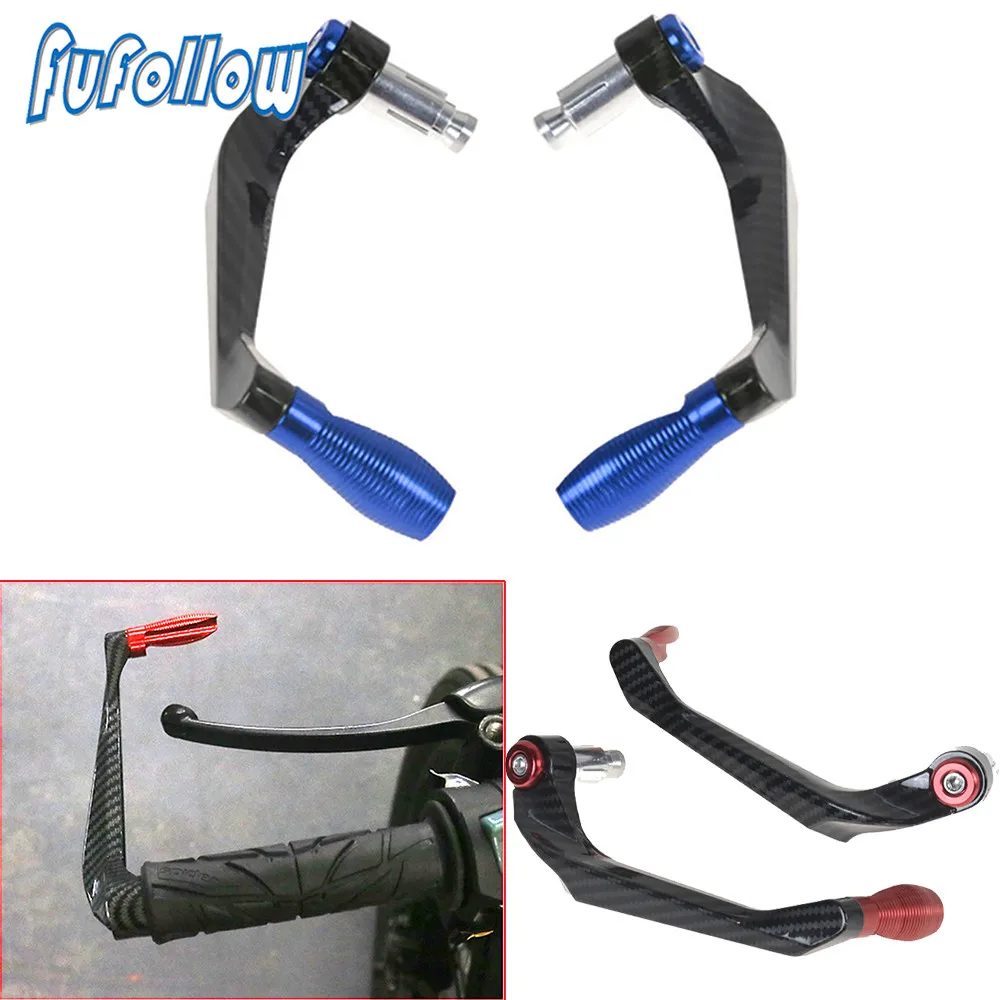 

For YAMAHA FORCE155 FORCE 155 2017-2019 2020 CNC Carbon Fiber Handlebar Grip Handle grips Brake Clutch Levers Guard Protector