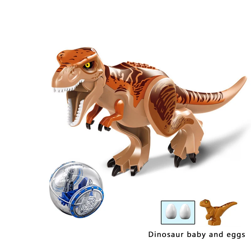 2 шт./компл. 79151 Юрский Динозавр мир фигурки тираннозавры Т Рекс строительные