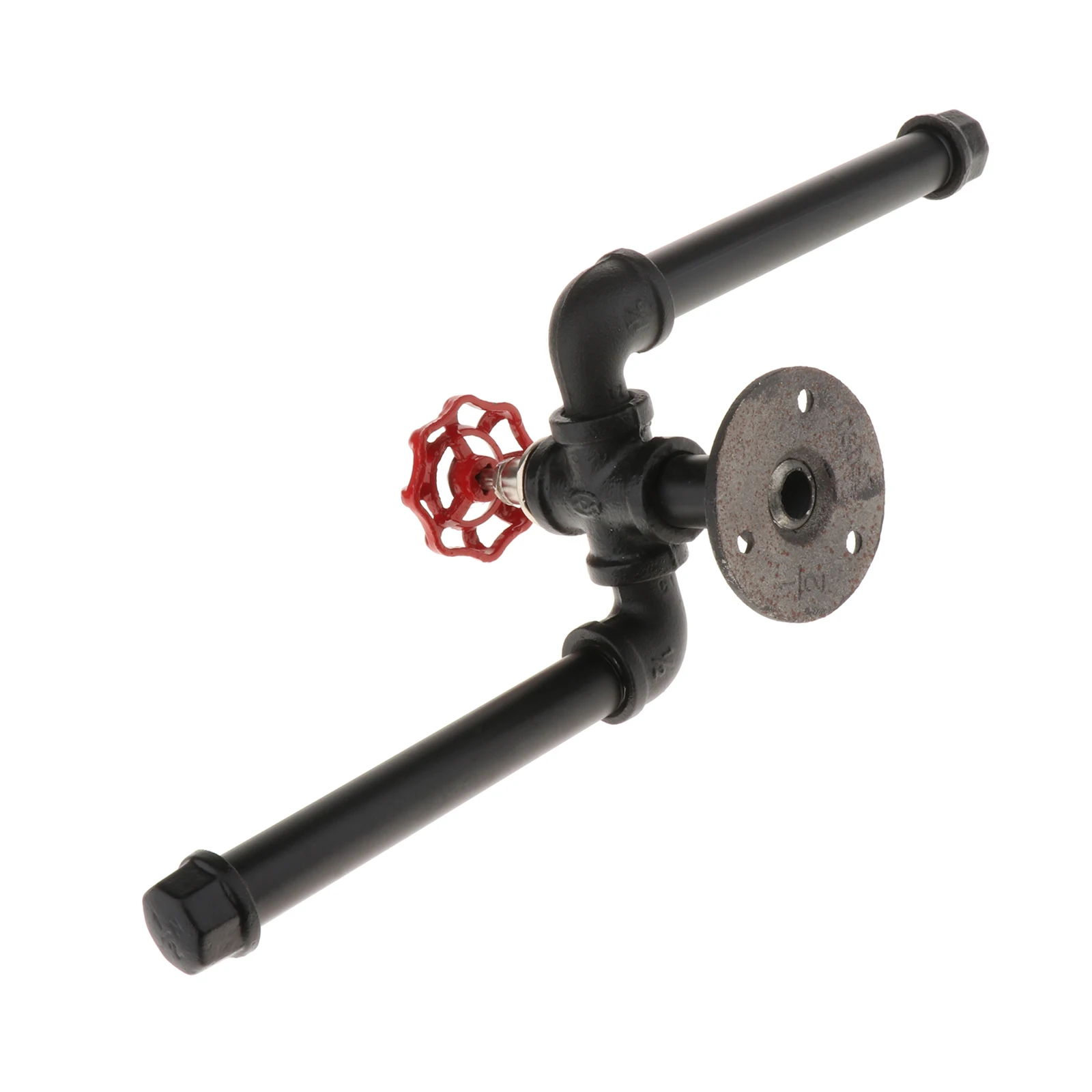 

Вешалка для полотенец в винтажном стиле, железная вешалка для полотенец, крепление на стену, винты в комплекте, черный цвет