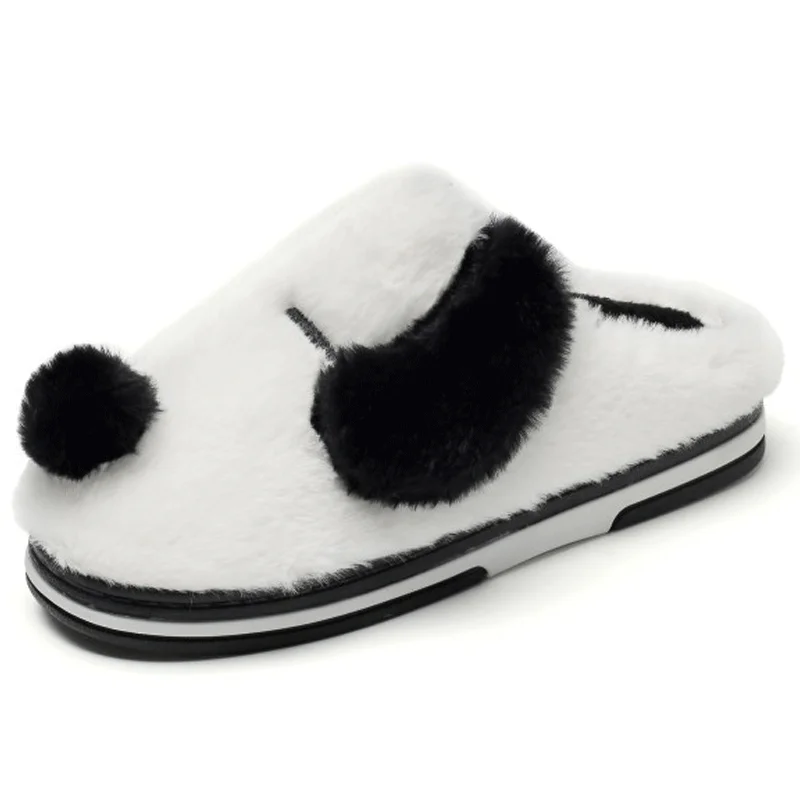 Новинка Женские зимние тапочки Домашняя обувь Нескользящие Удобные мягкие