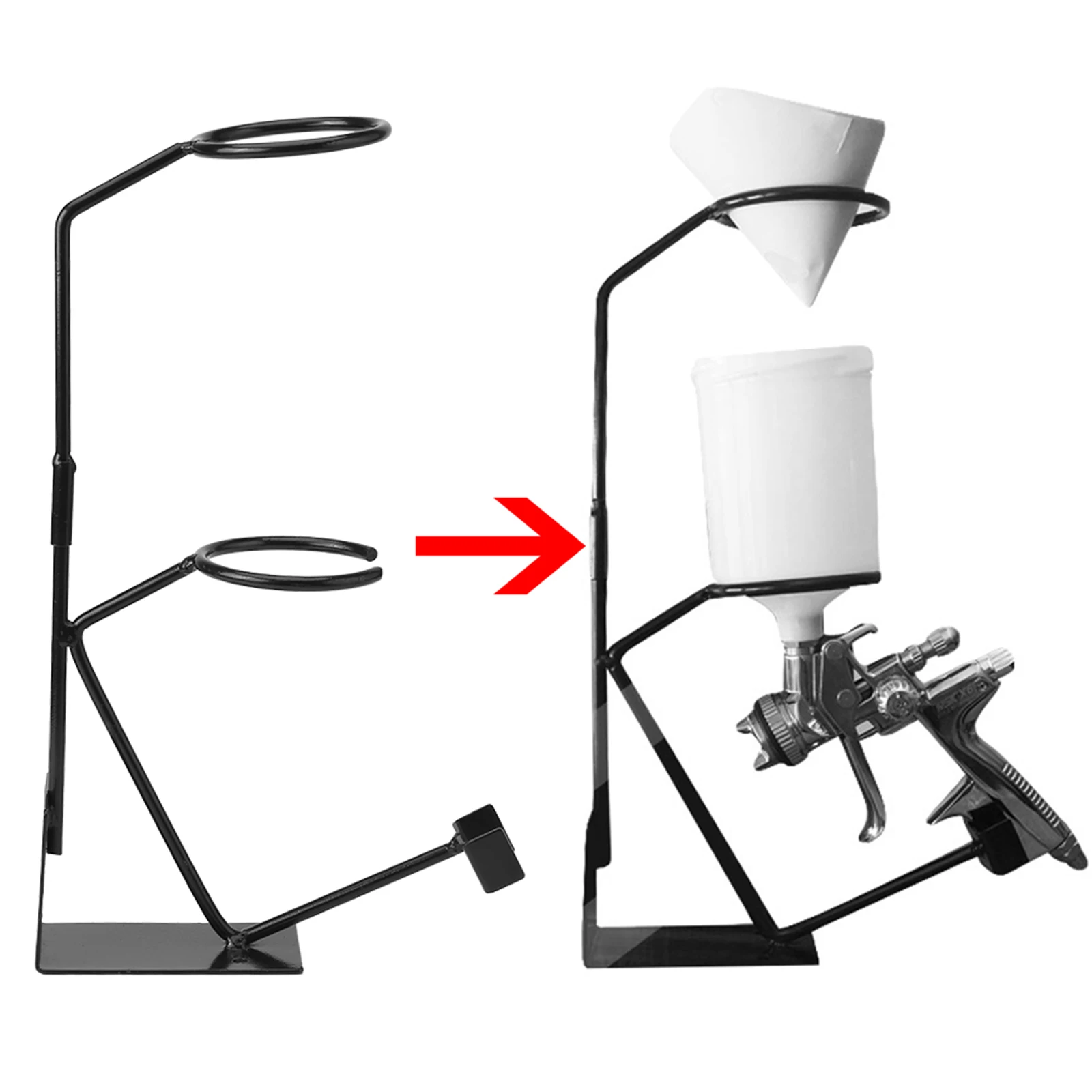Ремонтный инструмент кронштейн для распылителя держатель воронка рамка