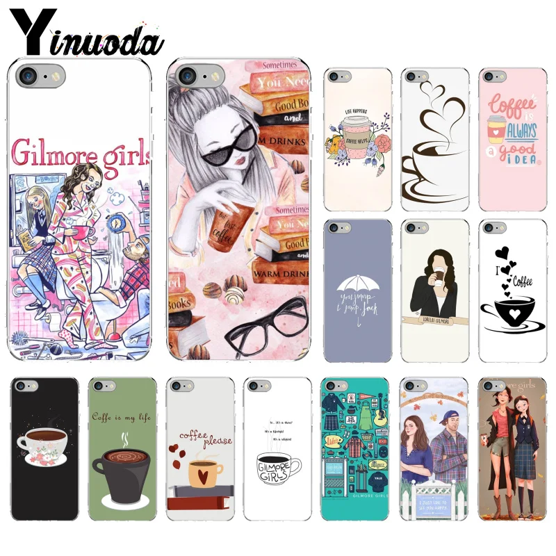 Yinuoda девочки Гилмор жизнь коротка говорить на заказ фото мягкий чехол для
