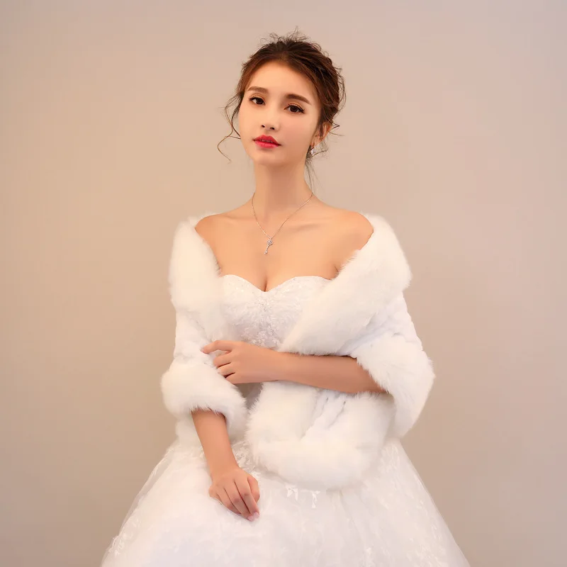 Женская ночная рубашка платье ночнушка из искусственного меха шаль палантины