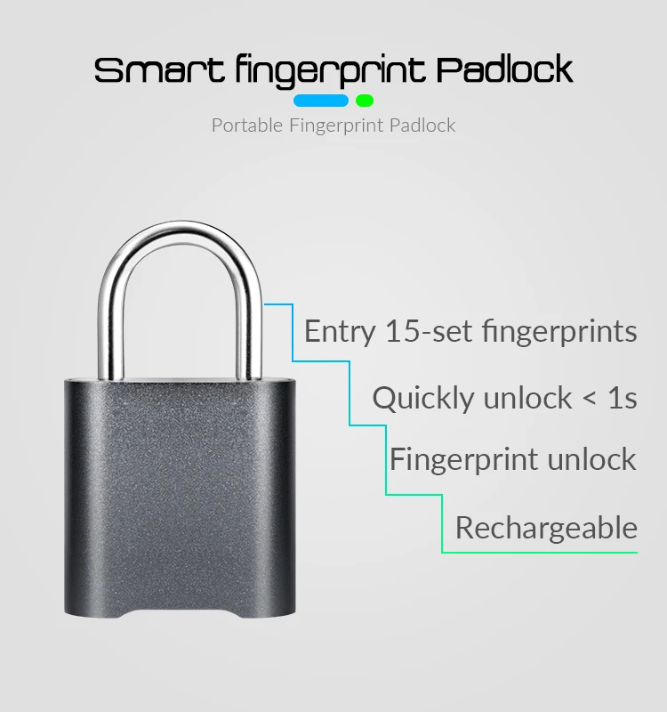 Мини Bluetooth замок IP65 Водонепроницаемый ключ без отпечатков пальцев разблокировка Противоугонный USB замок дверной замок IOS Android телефон приложение управление