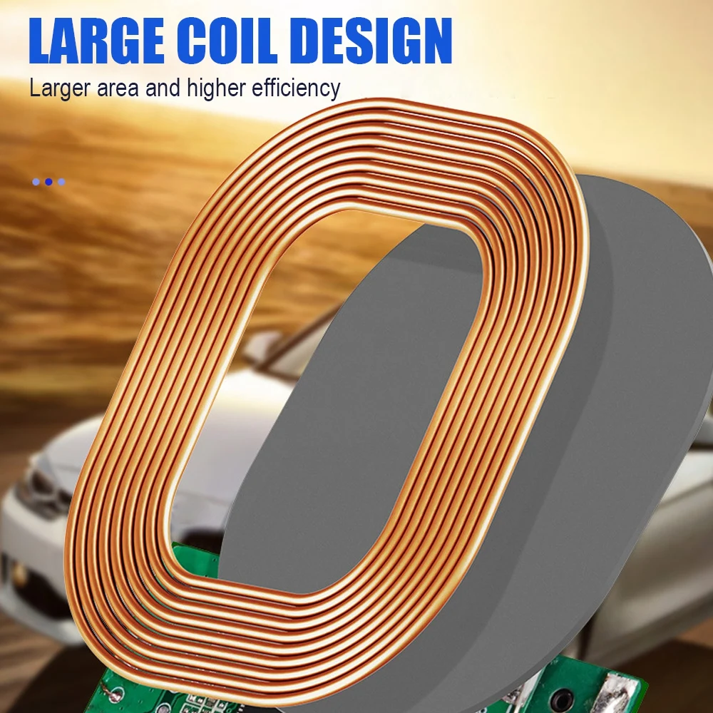 

Car Wireless Charger Anti Slip Phone Holder ABS Auto Fast Qi Charging Mat Pad for BMW 3 4 2019-2021 Car Accessories