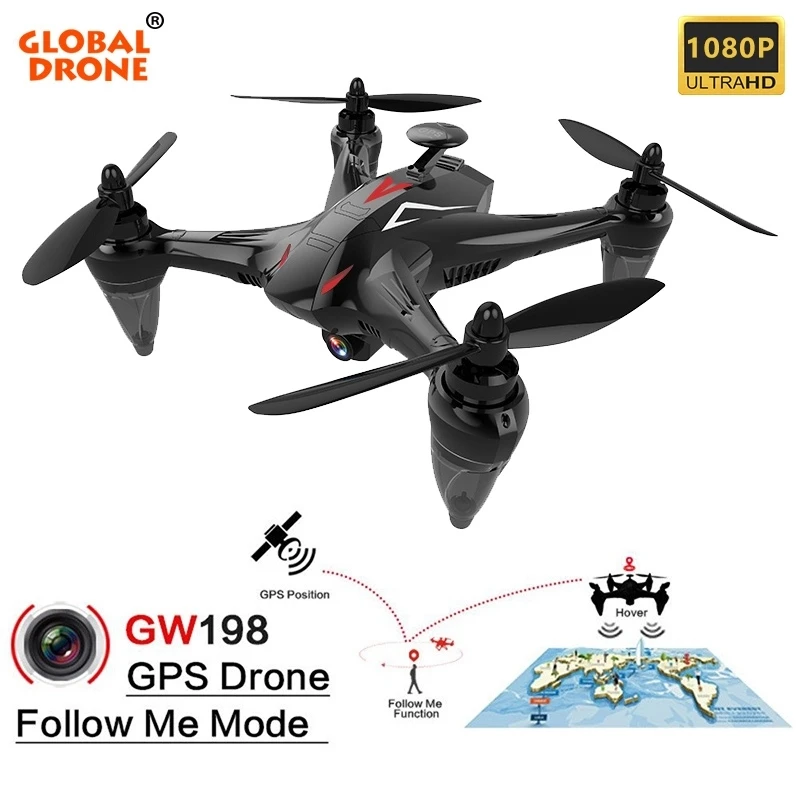 Беспилотный летательный аппарат GW198 4K с HD камерой 25 мин. Радиоуправляемый