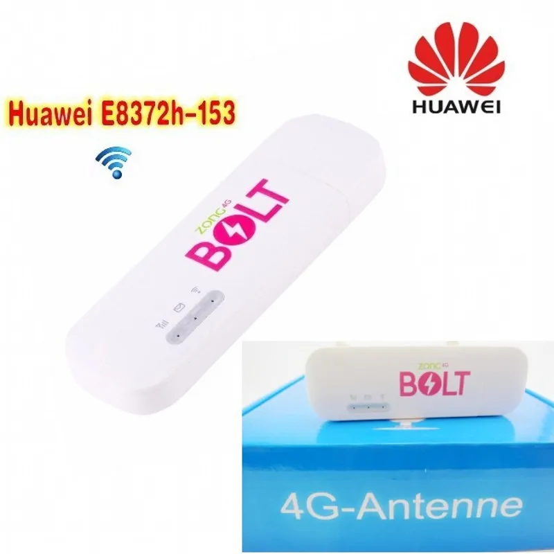 Unlocked Huawei E8372 E8372h-153 4G LTE 150Mbps WiFi router USB Modem Dongle 4G wifi Modem