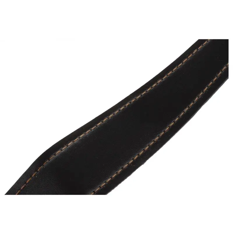 

Adjustable Saxophone Strap Leather Nylon Padded Black
