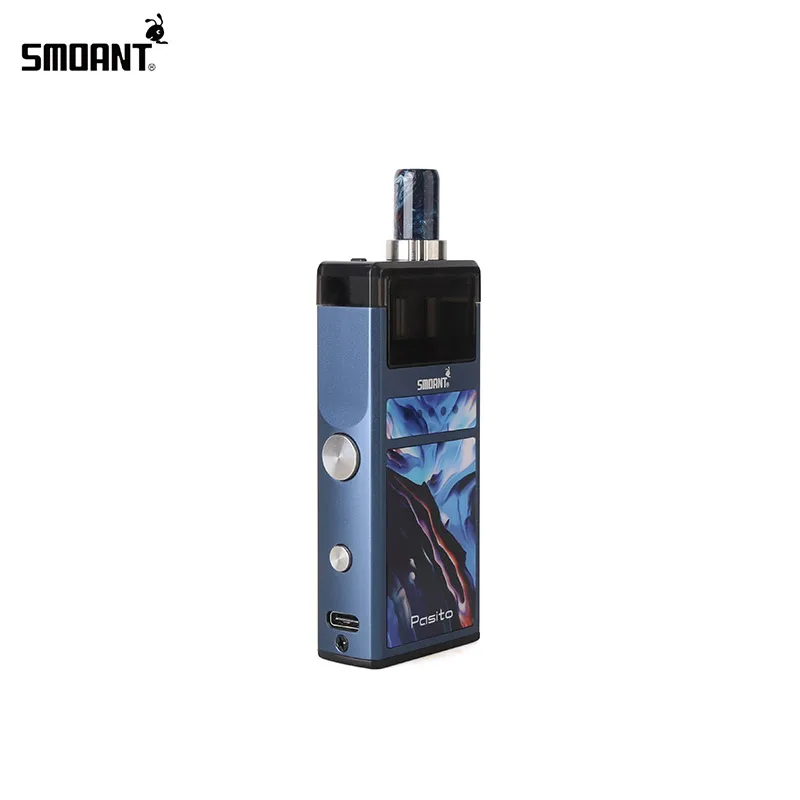 Pod-система для вейпа Smoant Pasito 1100 МА ч 25 Вт сетка 3 мл картридж 0 6 Ом Ni80 1 4 | Электроника
