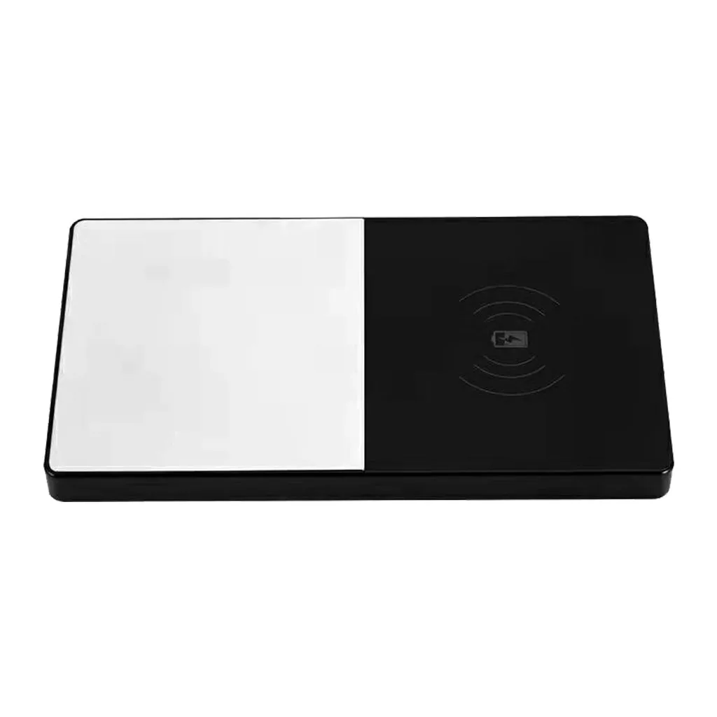 2 в 1 Беспроводной Зарядное устройство подогрева чашек горячая электрическая