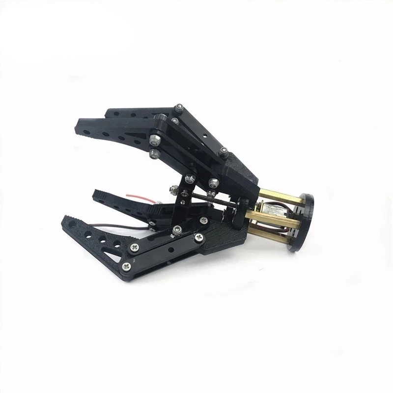 Acrylic Mechanical Claw 3D Printing N20 Motor Clamp 6V 300rpm Robotic Gripper for Arduino DIY Robot Arm Manipulator Kit | Игрушки и
