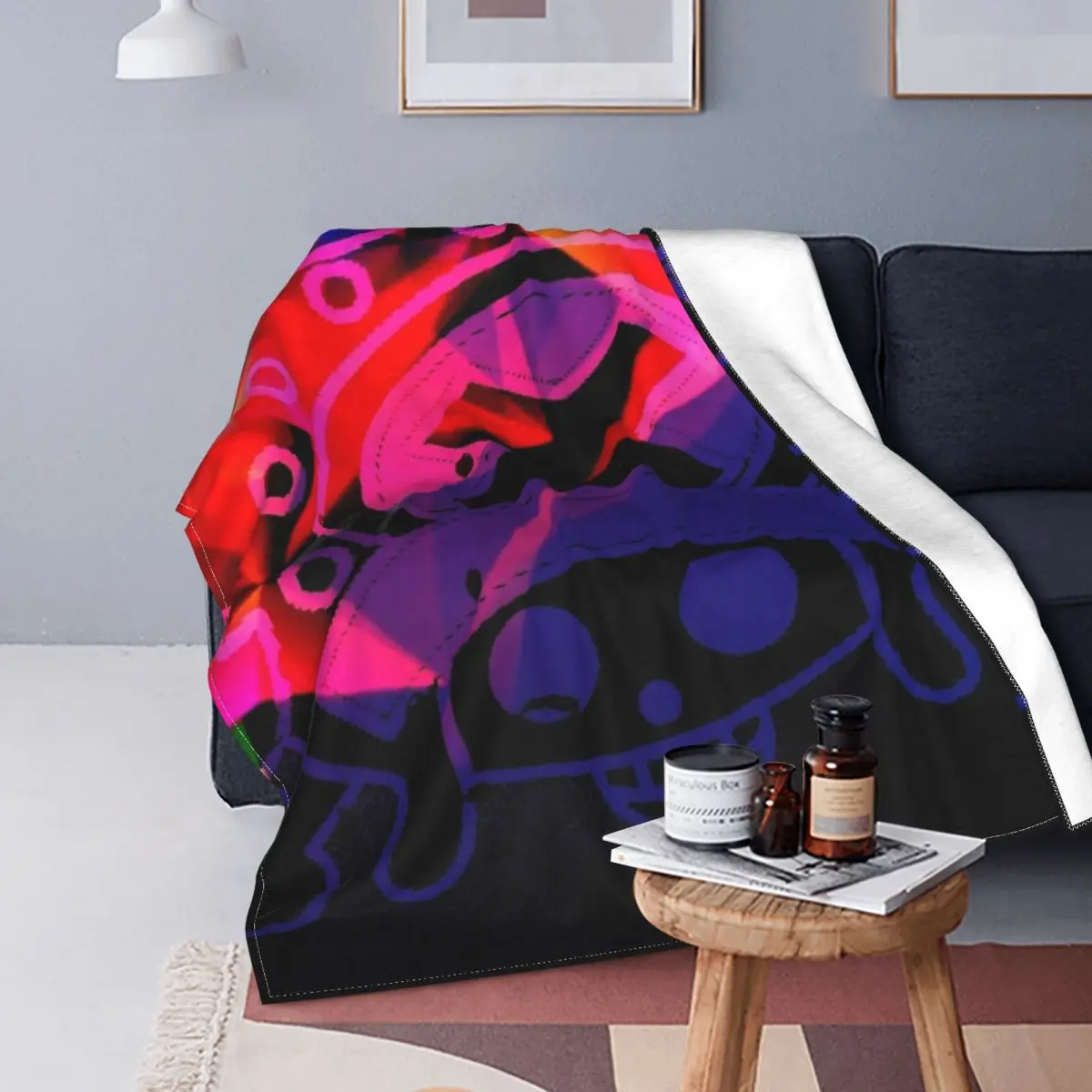 

Manta con capucha para la cama, colcha a cuadros para la playa, alfombra de oración islámica, Jolly Rogers Chopper