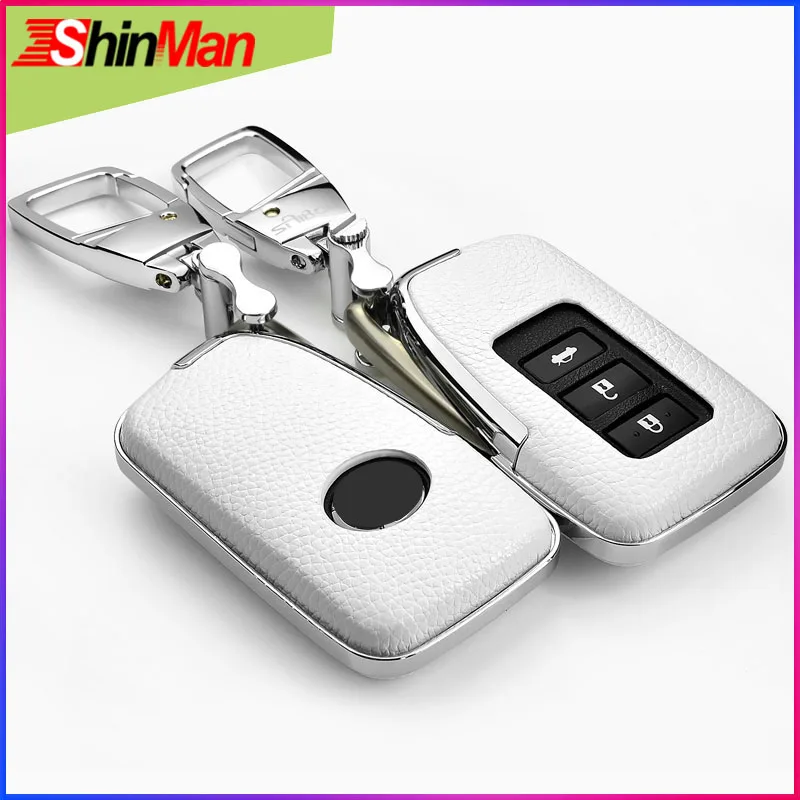 ShinMan Красная оболочка для автомобильного ключа Lexus RX ES NX E CT GS IS NS 23 чехол