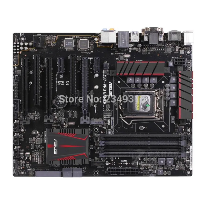 Оригинальная материнская плата для ASUS Z97 PRO GAMER с разъемом LGA 1150 DDR3 SATA3 USB3.0