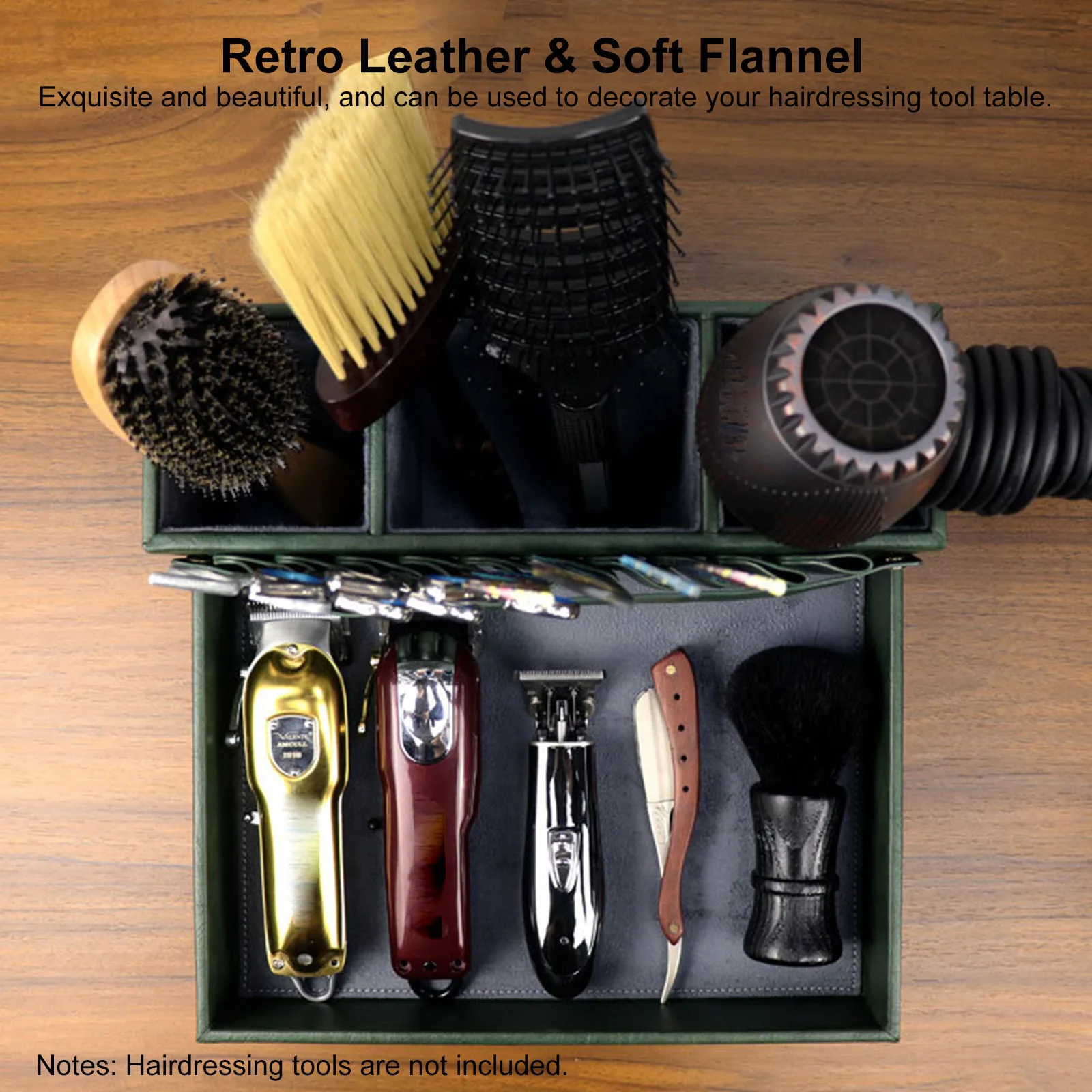 Barber Tools Holder Haircutting Shears Scissors Detachable Hairdressing Tool Box Stand for Hair Clipper Brushes Combs Organizer |