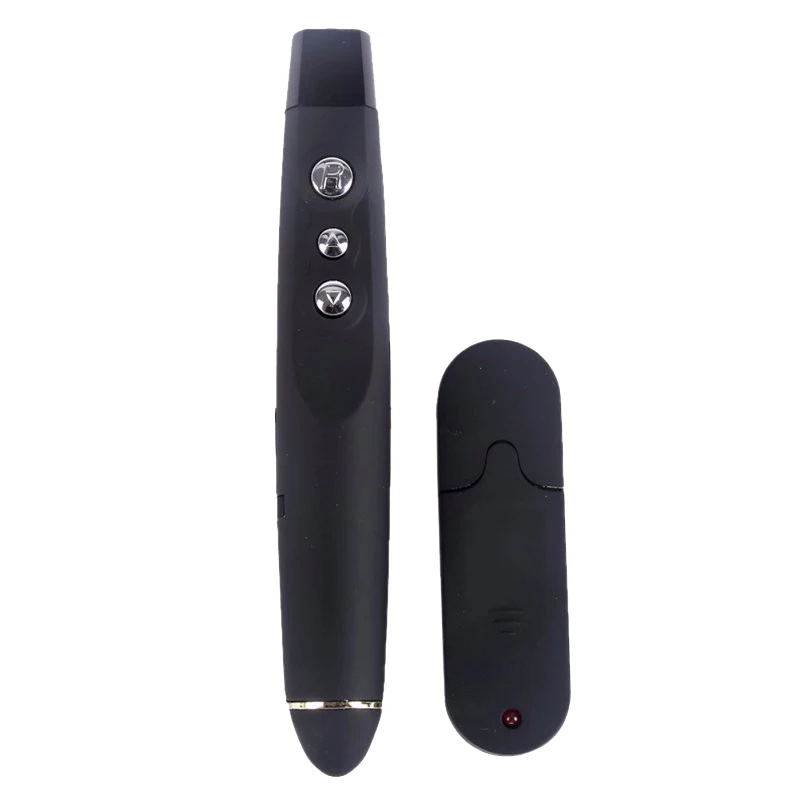 Wireless Presenter USB Teach-laser-Pointer PPT Control Remote Power Point Flip Pen Demo |