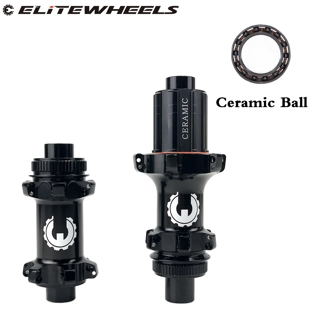 ELITEWHEELS SLT Road Disc Carbon Wheels Ceramic Bearing Center Lock Hub Cyclocross Wheelset Super Light Wing 20 Spoke Cycling