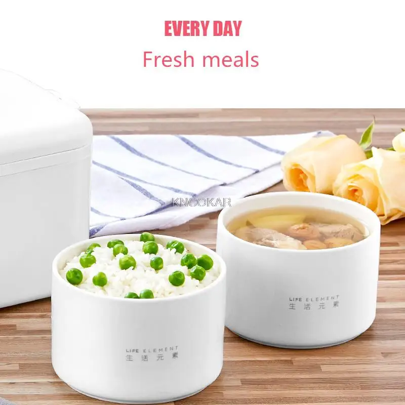 Интеллектуальный автоматический Электрический Ланч-бокс компактная