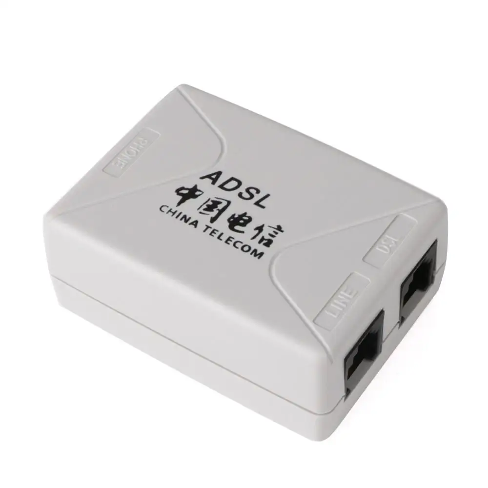 RJ-11 ADSL модем Широкополосный телефонный разделительный фильтр 1/5 шт на выбор