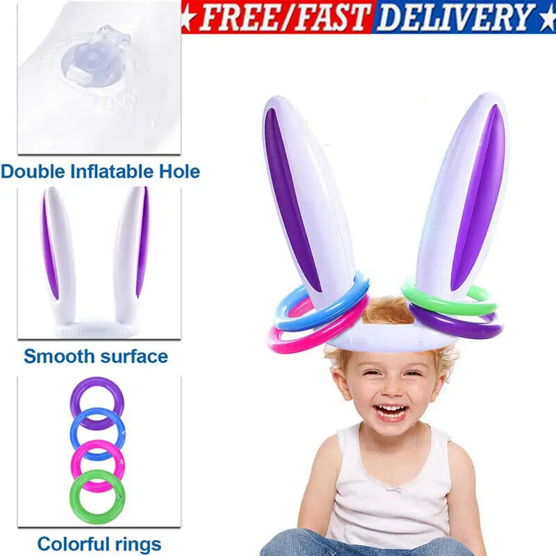 Надувная игрушка с кольцом Пасхальная для детей|Товары праздника| |