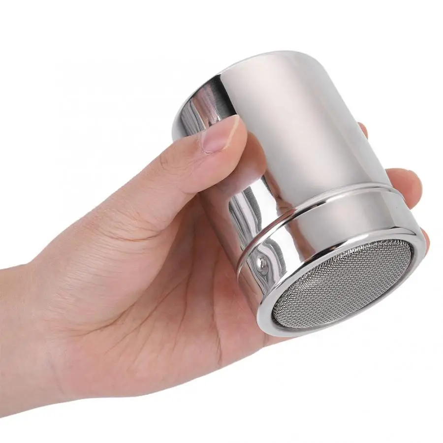 Ситечко для кофе с фильтром многоразовый шейкер из нержавеющей стали