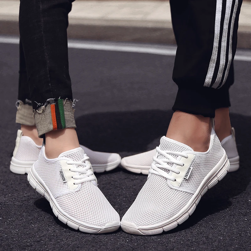 Для мужчин больших размеров wo Повседневная дышащая обувь с внутренним каблуком