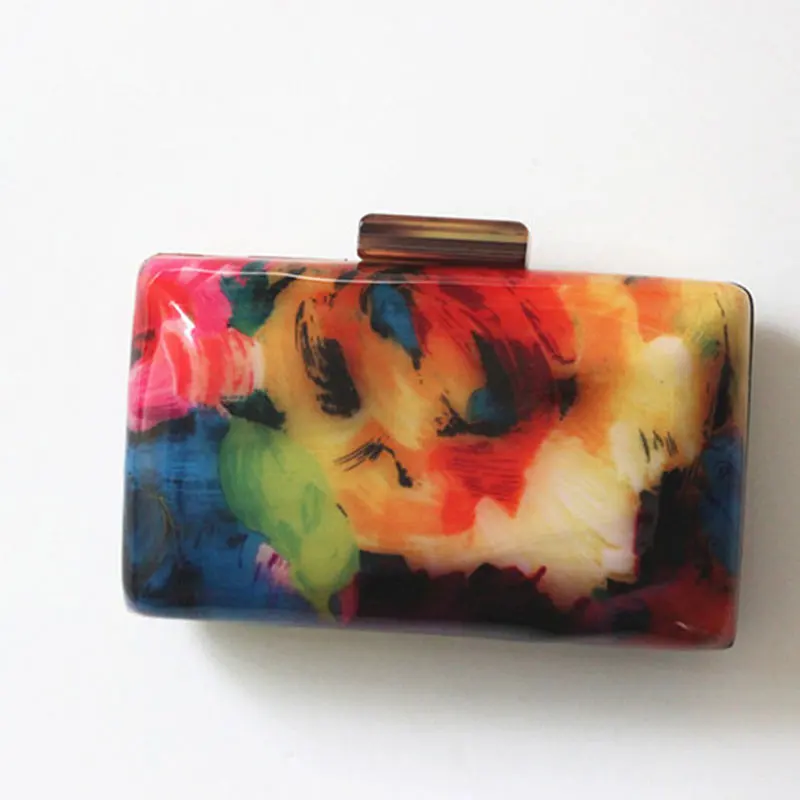 

Women Evening Bags Colorful Print Women Mini Shoulder Crossbody Bags Casual Purse New
