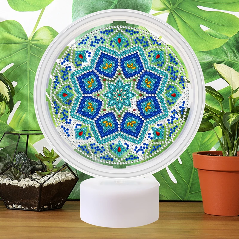 Новая алмазная живопись сделай сам светодиодный неоновый светильник вышивка