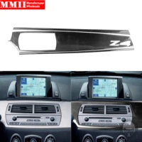 for bmw z4 e85 2003 2004 2005 2006 2007 2008 carbon fiber stickers central console dashboard panel decoration car accessories