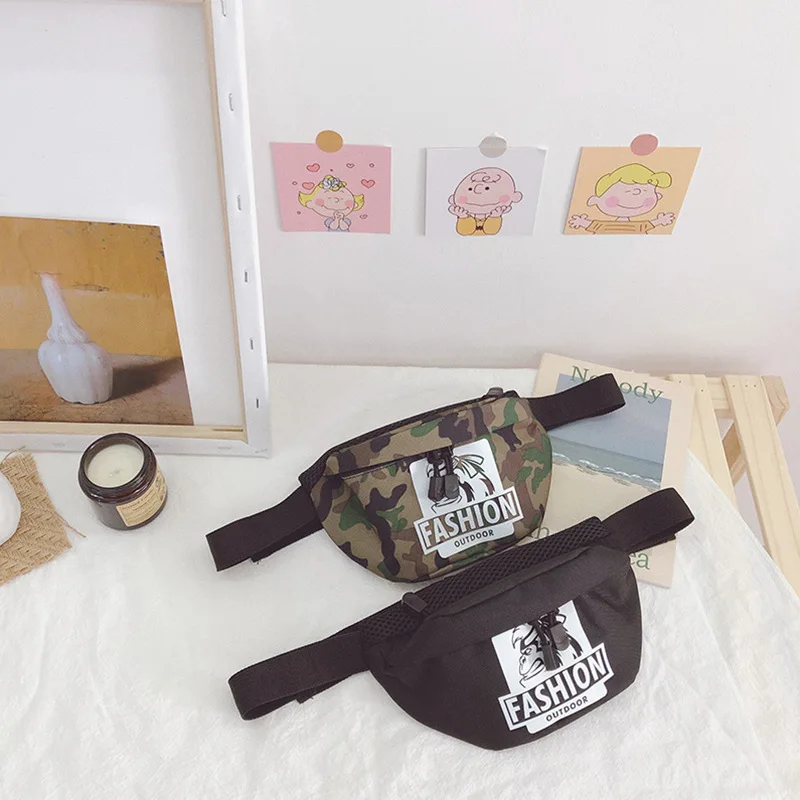 

Child Waist Bag Boy Chest pack Trend Belt Bags High Capacity Kidney Funny Bags Girl Banana Bags Teens Crossbody Pack Fanny pack