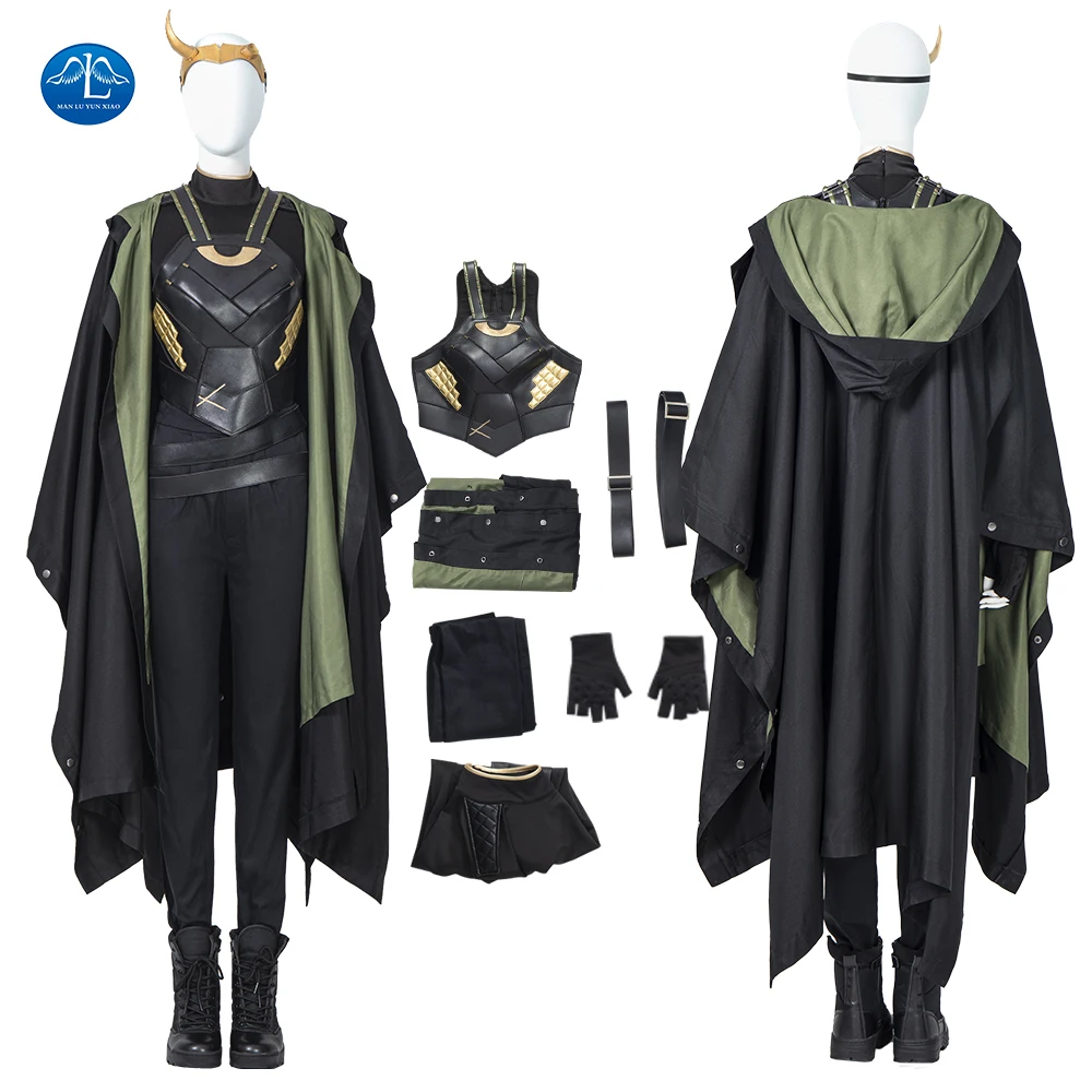 

2021 New Arrival Female Loki Enchantress Sylvie Lushton Cosplay Costumes Halloween Uniforms Sylvie Lushton Halloween Costumes