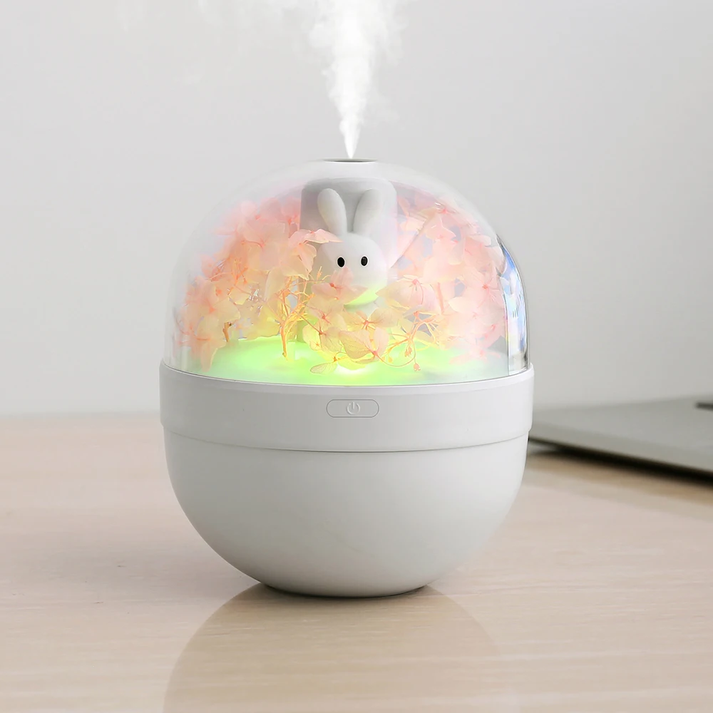 Беспроводной ультразвуковой увлажнитель воздуха Sweet Rabbit USB ароматический с