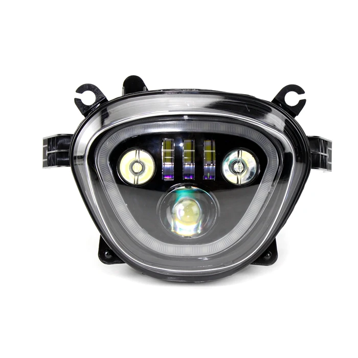 

Black LED Motorcycle Headlight Headlamp Head light For Suzuki Boulevard Motorcycle