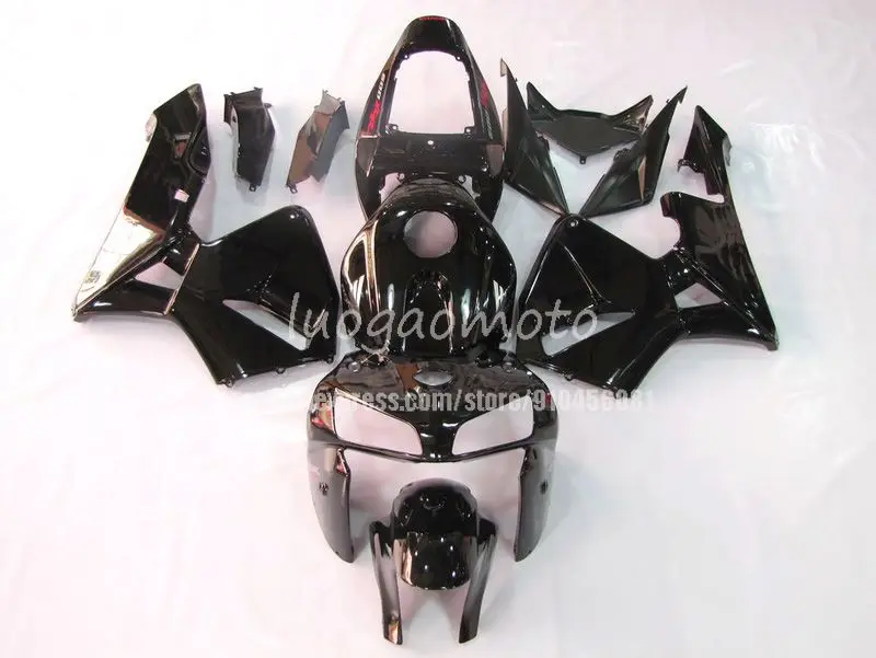 

New style ABS Injection Mold motorcycle cowling For glossy black Honda CBR600RR CBR 600RR F5 05 06 2005 2006 fairings bodywork