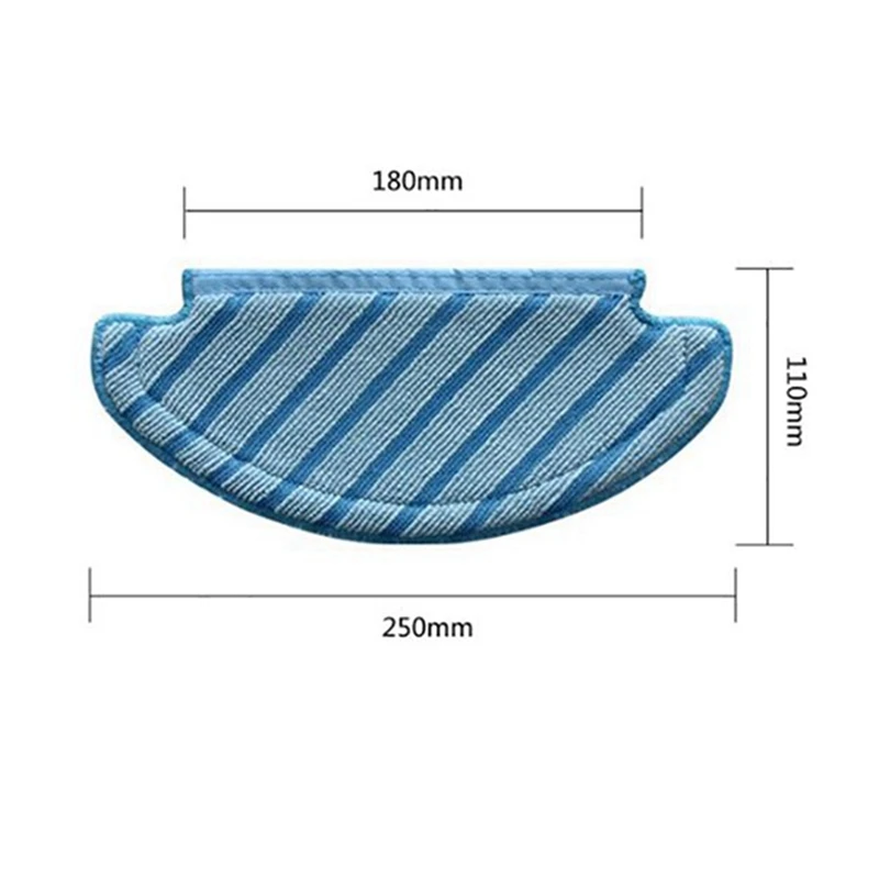 13Pcs Parts For Ecovacs Deebot OZMO T8 Series With 30Pcs Ozmo Aivi MAX Cleaning Mop Cloth | Бытовая техника