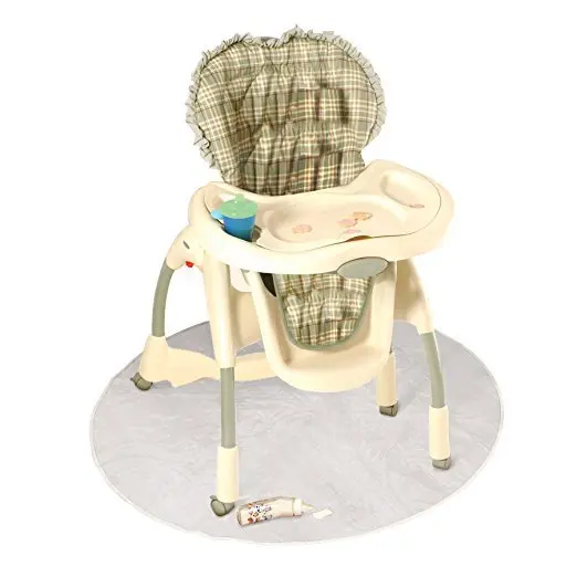 Детские обеденные коврики для стульев анти грязные прозрачные и легко моющиеся