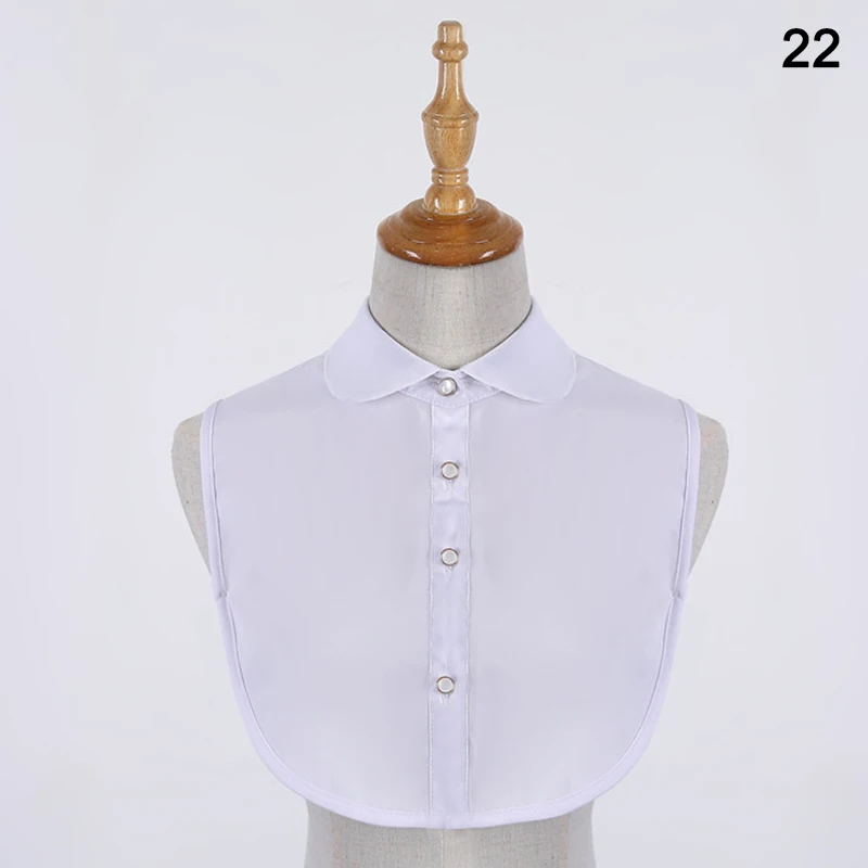 

Стильная Съемная половинная блузка с цветочным кружевом и ложным воротником Элегантная для женщин LXH