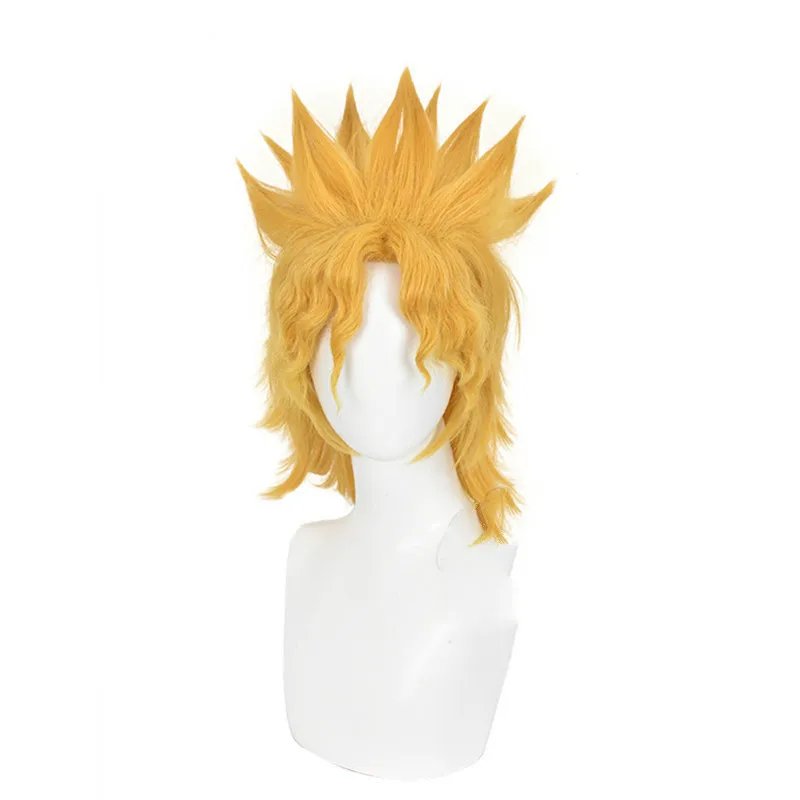 Мужской короткий парик брендо из м/ф невероятные приключения Джоджо