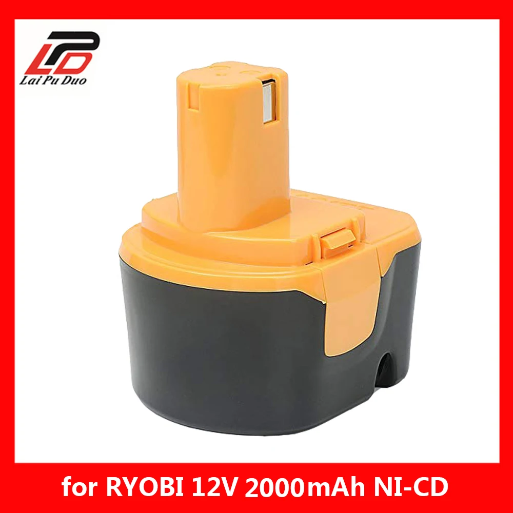 Новый Сменный аккумулятор Ni cd 12 В 1400143 Ач для электроинструмента RYOBI 1400652/1400670
