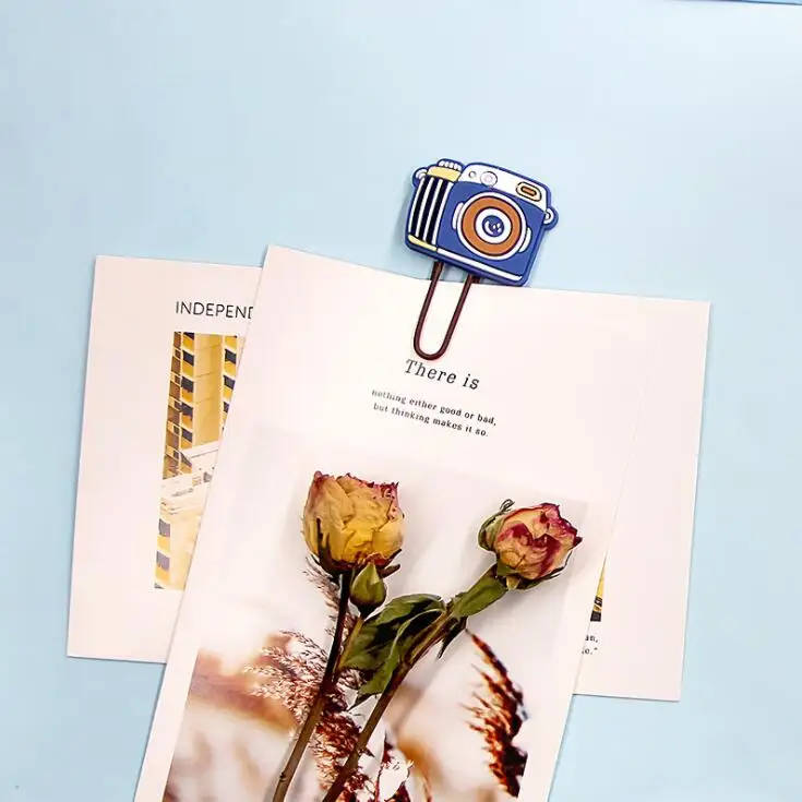 9 шт./лот креативная винтажная Металлическая клипса для камеры милая